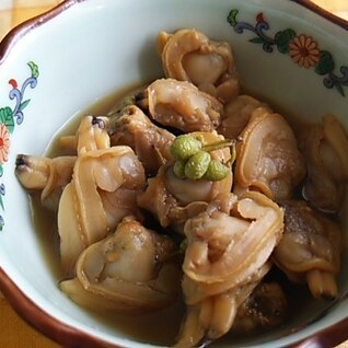 ★あさりの浅炊き　山椒風味★